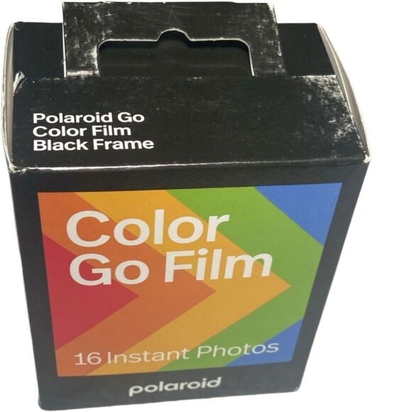 Polaroid Go Color Film 16 Photos Black Frame Double Pack 12/2024 SEALED - Picture 2 of 8